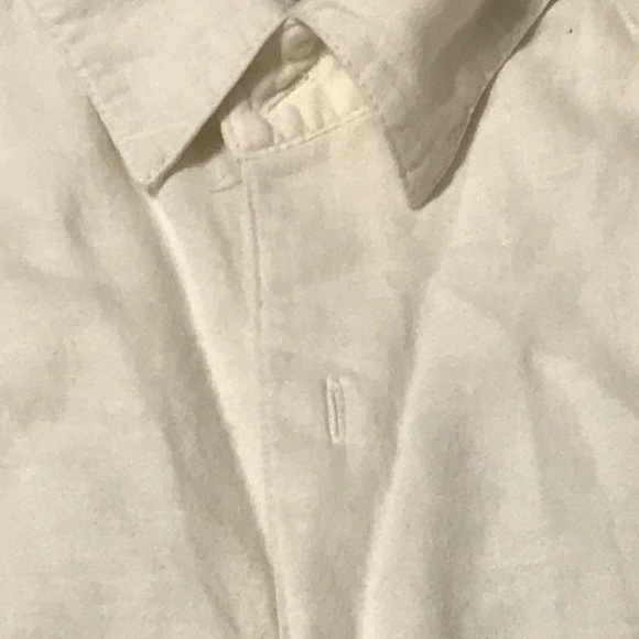 George Linen Blend Mens Casual Button Down Shirt - Picture 3 of 10